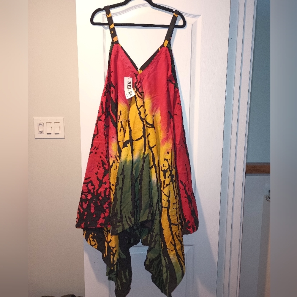 Belma Fashion Jumpsuit One Size Reggae Rasta Irie Overalls